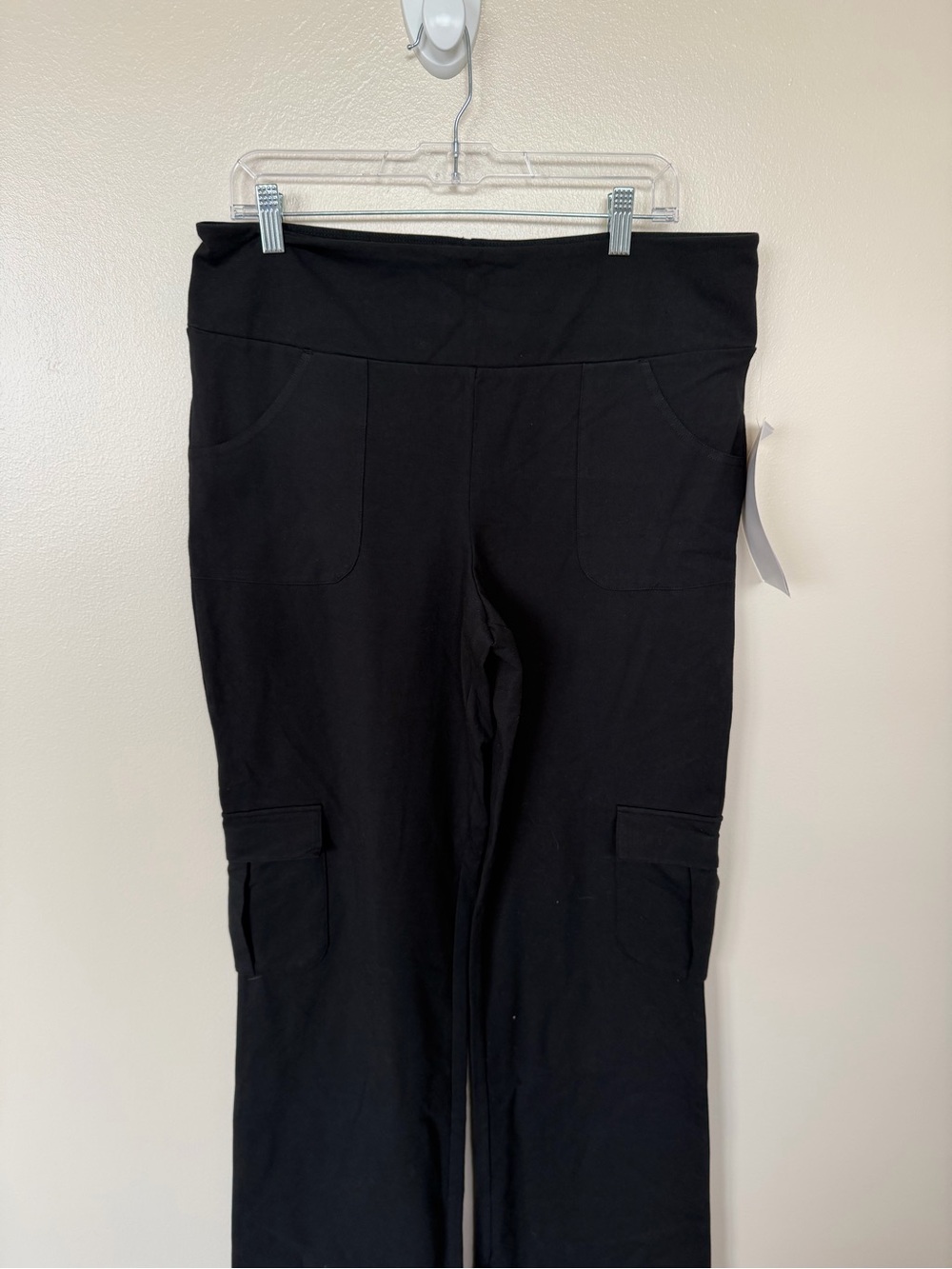 WOMEN WITH CONTROL Tall Tummy Control Boot-Cut Cargo Pants